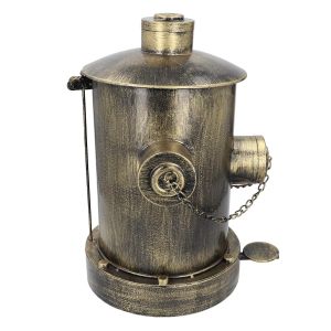 Poubelle De Bouche D'Incendie R&eacute;tro En Fer, Poubelles De Cuisine, Poubelle De Grande Capacit&eacute; Avec Seau Int&eacute;rieur, Poubelles &Agrave; P&eacute;dale Pour Bar Domestique, Restaurant - Neuf