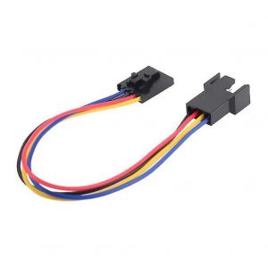 Câble d'extension de convertisseur d'adaptateur de connecteur de ventilateur 5 broches à 4 broches pour ordinateur portable Dell - Neuf