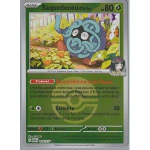 Carte Pok&eacute;mon - Saquedeneu D'Erika - 007/217 - Pok&eacute; Ball - H&eacute;ros Transcendants - Neuf