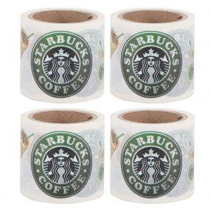 Hjlian Lot De 4 Rubans Adhesifs Decoratifs Colores De Style Alimentaire, 40 Mm, Pour Loisirs Creatifs (Cafe) - Neuf