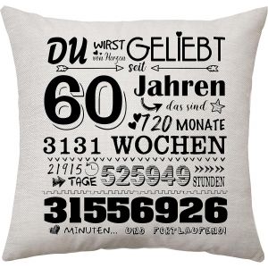 Ershi-Housse De Coussin Décorative Pour Homme Et Femme De 6 À 50 Ans, Cadeau Pour Maman, Tante, Papa, Grand-Mère, Grand-Père, S?ur[9221] - Neuf