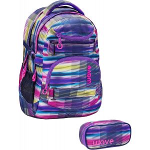 LETNERNY-Infinity 338-72/A Set1 Sac À Dos D'Écolier Avec Compartiment Pour Ordinateur Portable 43 X 31 X 22 Cm 30 L Un xe - Neuf
