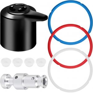 Pi&egrave;ces de rechange pour Instant Pot Duo 5,6 quarts (5/6 QT) comprenant une bague d'&eacute;tanch&eacute;it&eacute;,une vanne flottante de lib&eacute;ration de vapeur,un kit d'accessoires de vanne flottante (8 pi&egrave;ces) - Neuf