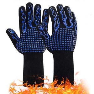 Gants de barbecue résistants à la chaleur, gants de four pour la cuisine, la pâtisserie et le soudage - Neuf