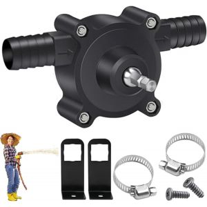 Mini Pompe À Eau Électrique Sur Perceuse, Pompe À Eau Manuelle Noir, Auto-amorçante Portable, Pompe De Forage Manuelle, Arrosage Jardin Piscine,pompe Visseuse, Petite Pompe A Eau - Neuf