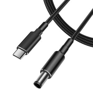 Thef-Câble De Charge D'alimentation Usb C Vers Dc 7,4 Mm X 5,0 Mm (7,4 Mm X 0,6 Mm) Pd 100 W Usb Type-C Mable Dc7450 Sortie 5 V/9 V/20 V Compatible Avec Les Ordinateurs Portables Hp Téléphones - Neuf