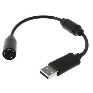 Pour Microsoft Xbox360 Pour Xbox 360 Usb Breakaway Cable Line Pc C&acirc;ble Hors Cordon - Neuf