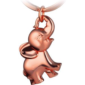 Kal-Porte-Cl&eacute;s &Eacute;l&eacute;phant Jumbo - Joli Porte-Bonheur Pour Femme - Pendentif &Eacute;l&eacute;phant Pour Meilleure Amie - Porte-Cl&eacute;s &Eacute;l&eacute;phant - Cadeau Pour Les Amateurs D'&eacute;l&eacute;phant, Or Rose, Taille Unique - Neuf