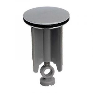 Bouchon de lavabo universel,bouchon de lavabo universel 40mm bouchon de vidange de lavabo but&eacute;e d'&eacute;vier pour bidet de lavabo Hauteur r&eacute;glable,acier inoxydable - Neuf