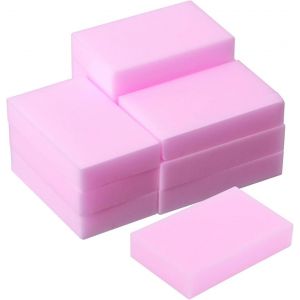 KAL-Pack D'Éponges Magiques De 30 Pour Enlever Les Traces De Produits Chimiques, Nettoyage De Précision, Nettoyage De La Maison, Des Taches Peuvent Être Coupés À La Taille. Couleur Rose - Neuf