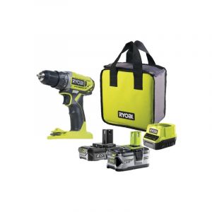 [JAMAIS UTILISÉ] Perceuse-visseuse RYOBI 18V One+ - 2 Batteries 4.0Ah et 2.0Ah - 1 Chargeur - R18DD2-242S - Neuf