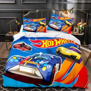 Parure De Lit M-Monster Jam Truck Imprimee En 3d Avec Housse De Couette Et Taie D'oreiller Pour Lit Double, Queen Et King Size, Pour Decoration De Chambre - Neuf