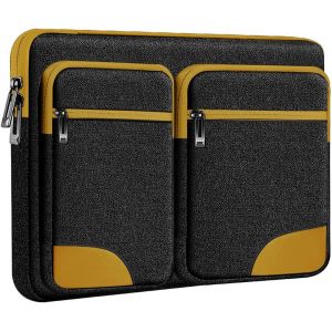 Housse Pour Ordinateur Portable 15 15.6 16 Pouces Avec 5 Poches Séparées Pour Un Ordinateur Portable Et Des Accessoires Bien Organisés Et Faciles À Transporter,B01Yl01 - Neuf