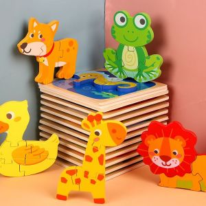 5 pièces de Puzzle pour les tout-petits Âges 1-3, 2 Ans de Puzzle, un petit casse-tête pour les 2-4 Ans, Montessori de Puzzle pour 1 An, Bébé Puzzle pour les 12-18 Ans, les Enfants Jouet - Neuf