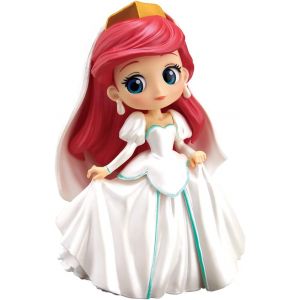 Sansh-Banpresto - Qposket - Disney Princesses - La Petite Sirène - Figurine De Collection Ariel 7cm - Bp19952p - Neuf