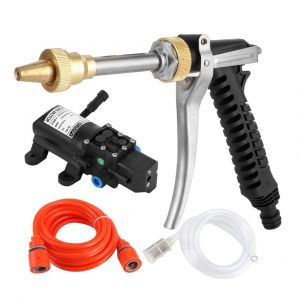 Kit De Tuyau De Pompe &Agrave; Eau Pour Nettoyeur Haute Pression Portable 12 V 130 Psi 80 W Puissant Wa - Neuf