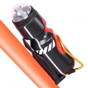 Porte-Bidon Et Porte-Gobelet Pour Velo De Montagne, Guidon De Velo, Cage Doree - Neuf