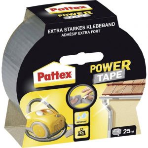 Ruban Adh&eacute;sif Toil&eacute; Pattex Power Tape Pattex Pt2ds Argent (l X L) 25 M X 50 Mm Caoutchouc 1 Pc(s) - Neuf