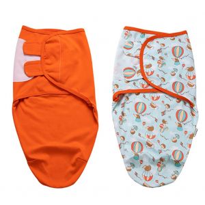 Lot De 2 Gigoteuses Pour Bebe, Sac D'emmaillotage Pour Nouveau-Ne, Motif De Voyage (S) - Neuf