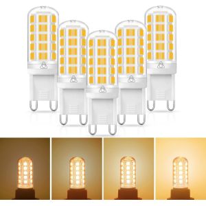 Kalanka-G9 Led Dimmable Blanc Chaud Ampoules Led, 3w &iquest;&iquest;Quivalent 40w Halog&iquest;&iquest;Ne, 400lm Lumineux 3000k, Lampe Suspendue Id&iquest;&iquest;Ale, 360 &iexcl;&Atilde;grand Angle De Faisceau Sans Scintillement, Pack De 5 - Neuf