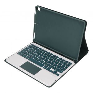 Etui Avec Clavier Pour Tablette Ios Air3 10,5 Pouces, Pour Tablette Ios Pro 10,5 Pouces 2017, Pour Tablette Ios 10,2 Pouces 7e, 8e, 9e Generation, Vert - Neuf