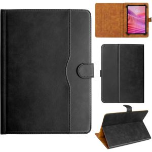 Coque Case ?tuis Cuir Universel pour 9.6 10 10.1 10.5 11 Pouces Tab Tablette pour Doogee U9 U10 Pro T10 Plus Redmi Pad 2, Noir - Neuf