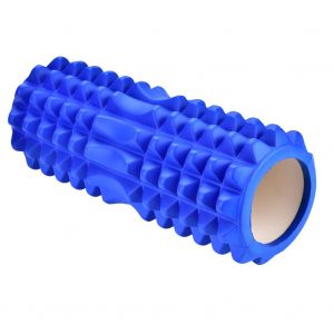 Rouleau De Massage Pour Soulager Les Muscles, Ideal Pour L'entrainement A L'equilibre Et Le Fitness (Bleu Fonce) - Neuf