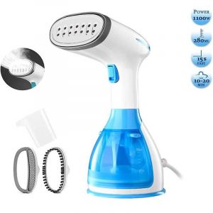 Défroisseur vapeur vertical portable 1500 W 280 ml Chauffage rapide Défroisseur vapeur portatif pour vêtements, Défroisseur vapeur de voyage pour tissus et textiles - Neuf
