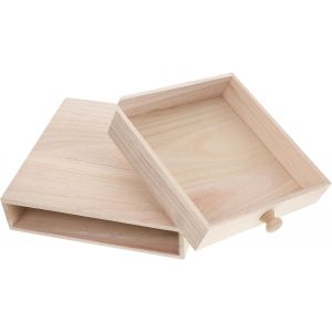 Chenquansarl-Boîte À Thé Boîte Cadeau En Bois Boîte À Tiroirs Boîte De Rangement Organisateur Pour Ranger Le Thé Tiroir Pour Caisses En Bois Décoration De Bureau Avec Tiroir Boîte Photo, 15r245077oh9 - Neuf