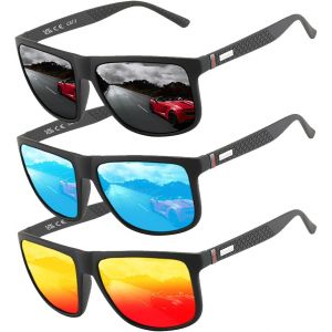 Lunettes De Soleil Polarisées Pour Hommes Et Femmes; Cadres Vintage / Classiques / Élégants; Objectifs Haute Définition; Golf / Conduite / Pêche / Sports De Plein Air / Lunettes De Soleil Tendance - Neuf
