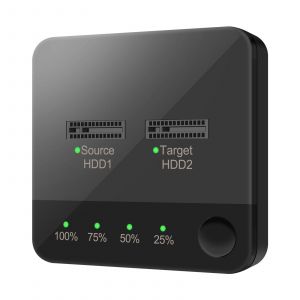 Copieur de disque SSD M.2 SATA, boîtier pour disque dur d&#39;ordinateur portable, lecteur double baie, socle pour disque SSD. - Neuf