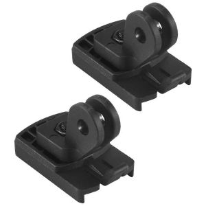 2pcs V&eacute;lo Support De Lumi&egrave;re Adaptateur V&eacute;lo Lampe De Poche Support De Lampe De V&eacute;lo Avant Support Pour Pi&egrave;ces De V&eacute;lo - Neuf