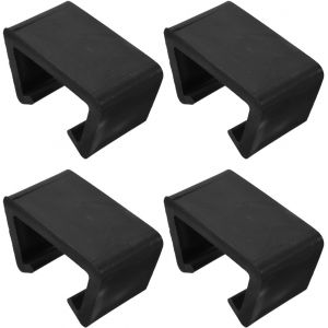 Letnerny-Lot De 4 Meubles D'ext¿¿Rieur En Rotin Pour Meubles De Jardin - Clips Pour Meubles De Jardin - Clips De Meubles De Patio - Durable - En Rotin - Neuf