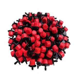 200Pcs 1/4"" Goutteur Irrigation, Goutteurs r&iquest;&iquest;glables d'irrigation arrosage Goutte &iquest;&iquest; Goutte pour Plante Jardin Serre Potager Gazon - Neuf