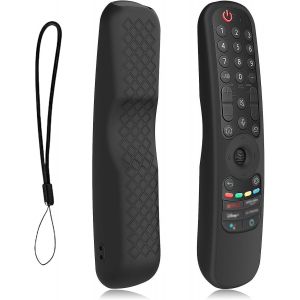 Housse Coque Compatible avec LG Télécommande AN-MR21GA AN-MR21GC AN-MR22GA AN-MR22GN MR23GA MR24GA Smart TV,Etui Protection en Silicone pour LG Magic Remote 2021/2022/2023/2024 - Neuf