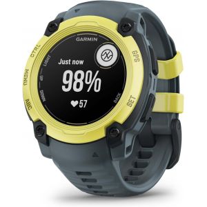 Chenquansarl-Instinct E - Montre Gps Robuste Et Connectée ¿ Citron Avec Bracelet Bleu Crépuscule ¿ Boîtier 40 Mm - Neuf