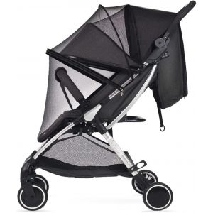 Kalanka-Moustiquaire Universelle Pour Poussette Été Filet Anti Moustique Noir Pour Landau Lit Parapluie Siège Auto Nacelle Parc Berceau Moustiquaire Transat Bébé Moustiquaire À Glissière, Bye Bye Ins - Neuf