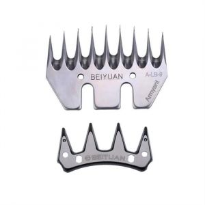 Beiyan Lame Tondeuse 9 Dents Droites Pour Tonte Mouton Bétail Chèvre En Acier Inoxidable - Neuf