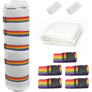 SJZG-Sac Sous Vide Pour Matelas Twin/Twin-Xl Pour Le D&eacute;m&eacute;nagement Et Le Rangement, Sac De Compression Sous Vide Pour Matelas Jumeaux Et Jumeaux Xl, Sac De Matelas Robuste Pour Le Rangement, Avec Clip - Neuf