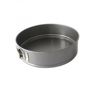 Moule À Gâteau Bake And Serve De 26 Cm Avec Fond Amovible, Plat De Service En Verre, Antiadhésif, Acier Au Carbone Robuste De 1 Mm, Sans Pfoa - Neuf