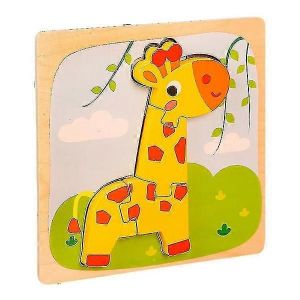 Jouet Éducatif Pour Enfants, Planche 3d, Dessin Animé, Grenouille, Train, Animal - Neuf