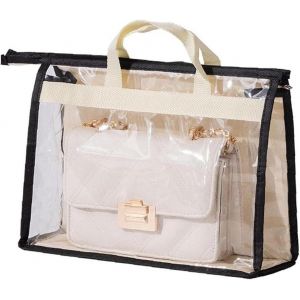Rangement, organiseur portable, housse anti-poussière transparente - Neuf