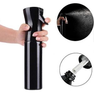 1pc Spray Vide Brume Fine Pulvérisateur Pulvérisation Continue Pulvérisation Rechargeable Vide Squirt Bouteille Noir,300ml - Neuf