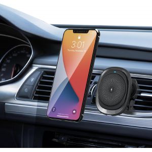 Eryi-Chargeur Magnétique Téléphone Support Chargeur De Voiture Sans Fil Compatible Avec Magsafe-15w Wireless Carcharger Hands Free-Chargeur Magnétique Sans Fil Compatible With Iphone 16/15/14/13/12 - Neuf