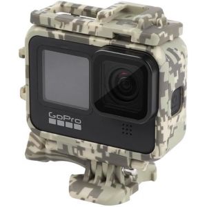 SJZG-Coque De Protection Camouflage Pour Go Pro Hero 13/12/11/10/9 - Housse Antichoc Avec Double Support De Griffe Froide, Ajustement Durable Pour Accessoires, Tournage En Plein Air Et - Neuf