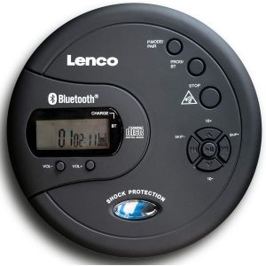 CD-010 - Lecteur CD Portable Walkman - Diskman - CD Walkman - Avec &eacute;couteurs et c&acirc;ble de chargement Micro USB - Noir - Neuf