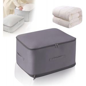 Lot De 2 Organ Urs Autocompressants Ultra Peu Encombrants - 2024 - Grand Sac De Rangement - Pour Couettes, V&ecirc;tements, Couvertures - Gris - Neuf