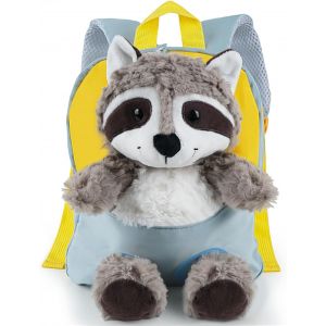 KALANKA-Sac &agrave; dos pour tout-petit - Poup&eacute;e en peluche amovible - Sac &agrave; dos pour enfants de dessin anim&eacute; - Mini sac en peluche - Pour b&eacute;b&eacute; de 1 &agrave; 5 ans - Neuf