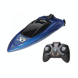 Bateau Télécommandé Été Enfant Sécurité Mini Taille Rouge USB Chargement Facile Bleu YONIS - Neuf