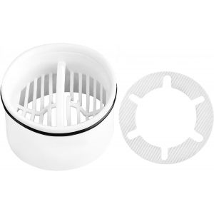 SJZG-Filtre À Cheveux Pour Tuyau Plongeur Pour Douche - Tuyau Plongeur Pour Douche - Kit De Vidange Compatible Avec Bonde - Filtre À Cheveux - Siphon De Douche De Rechange - Compatible Avec 6960, 696 - Neuf